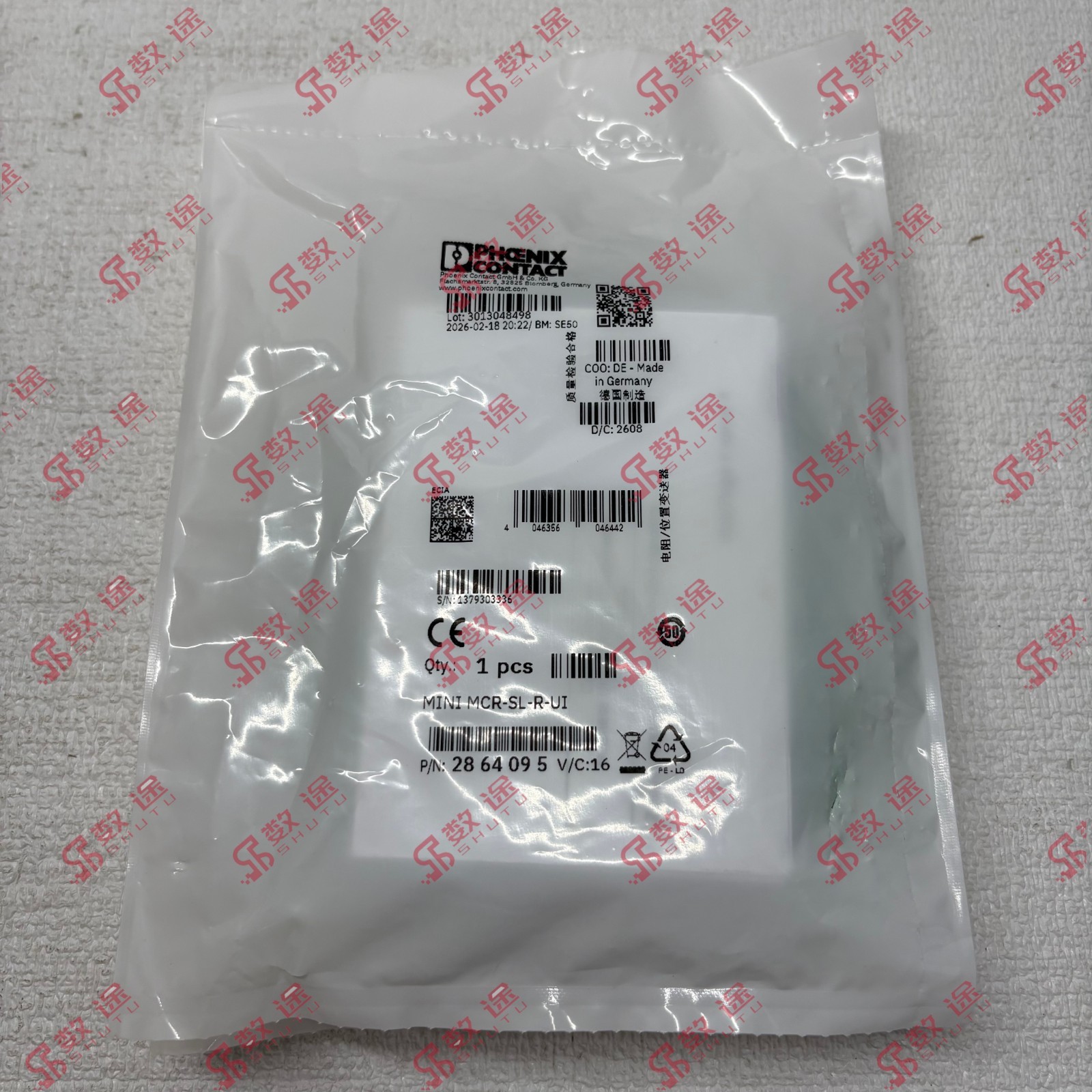 Phoenix 2864095 MINI MCR-SL-R-UI Resistance/Position Transmitter#1pcs new in box