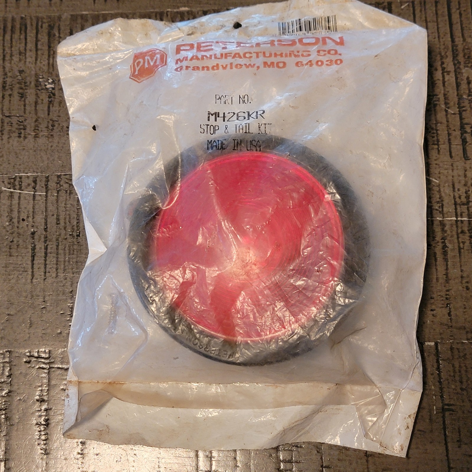 Peterson Manufacturing Co M426KR Stop & Tail Light Kit Sealed Made In USA