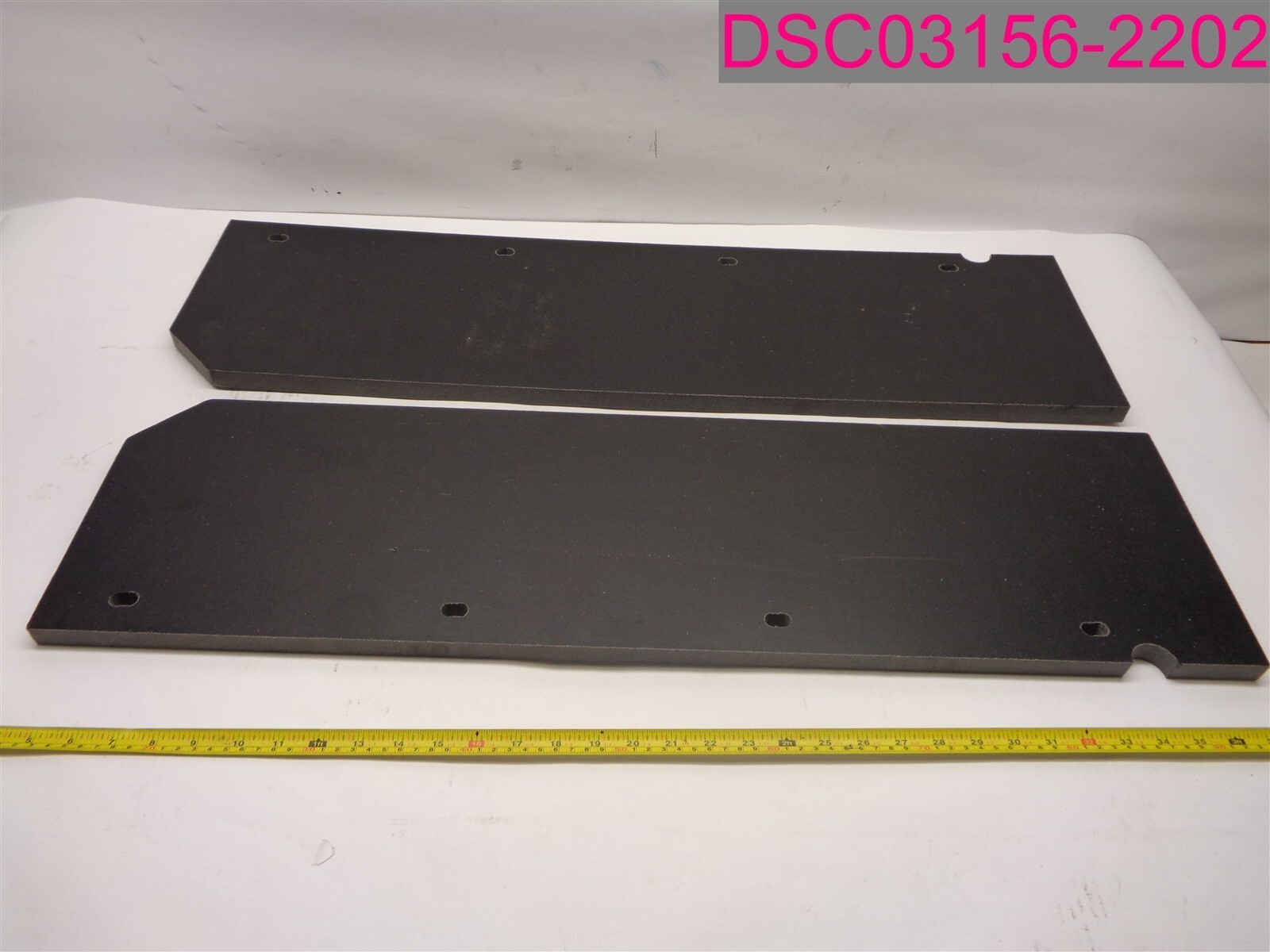 #1284860; 2 Bars=35-3/4″x2″x1″, 2 Boards=33-15/16″x9-1/4″x3/4″, 2 Boards=14″x