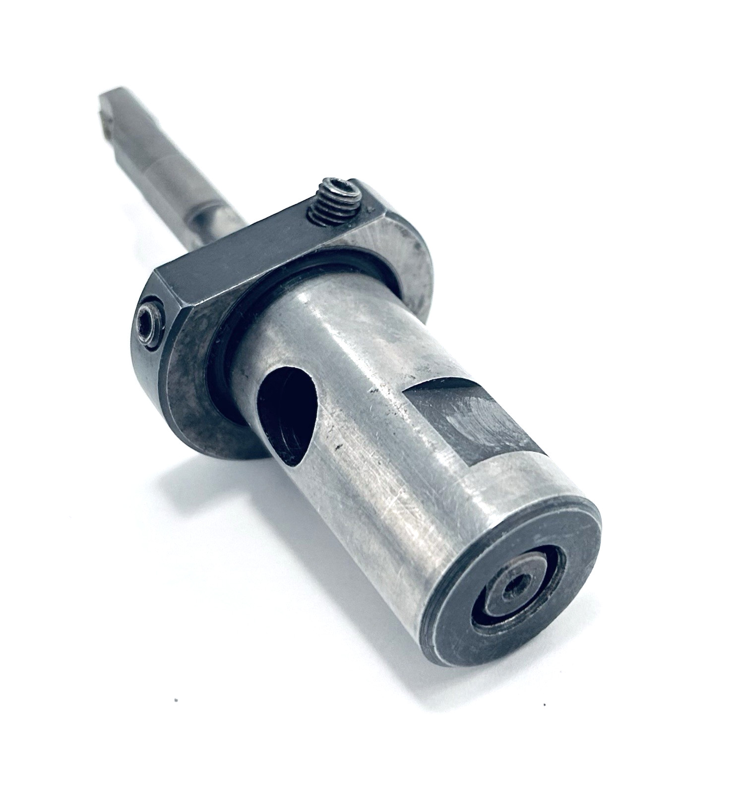 BORING TOOL HOLDER ADAPTER 1”Shank 3/8”Bore with 1/2” Coolant Thru Bar VERY GOOD
