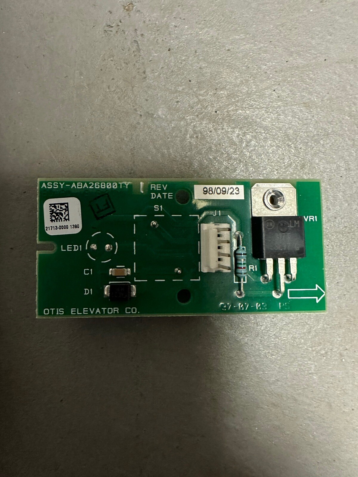 Otis elevator company PCB Button Module ASSY-ABA26800TY