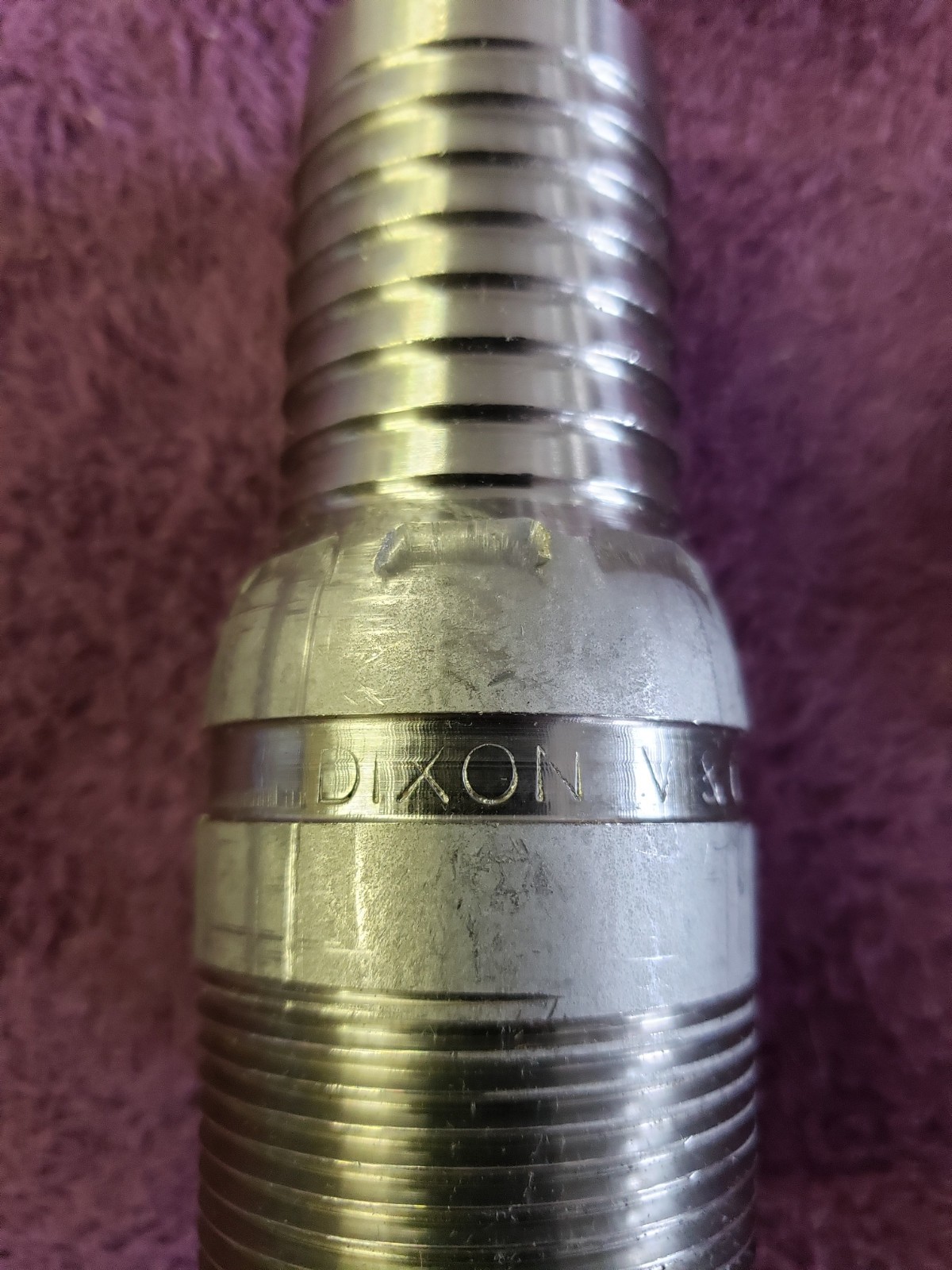 DIXON RST-15 Barbed Hose Fitting; SS; 1-1/4NPT; 1-1/4″ Barb