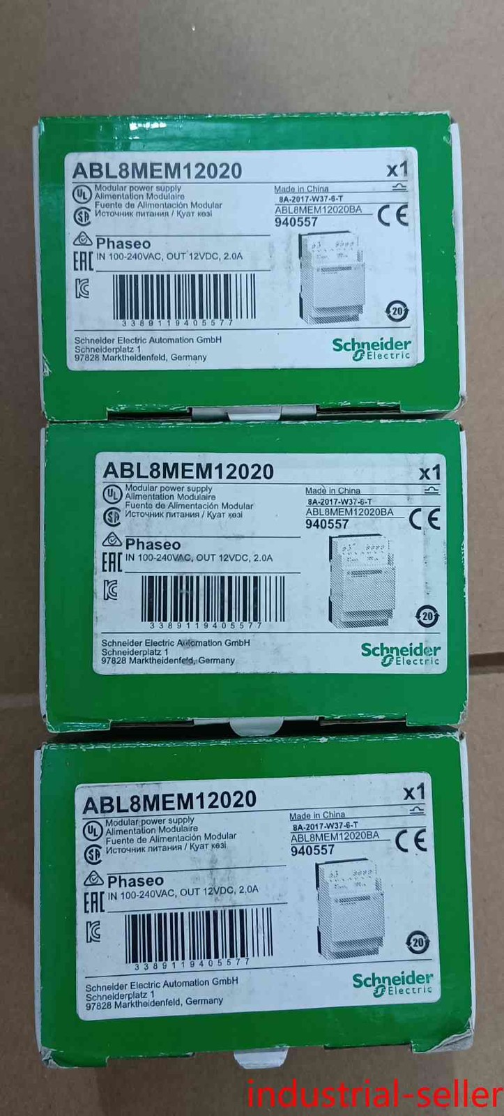1PS NEW Schneider ABL8MEM12020 Accept counteroffer