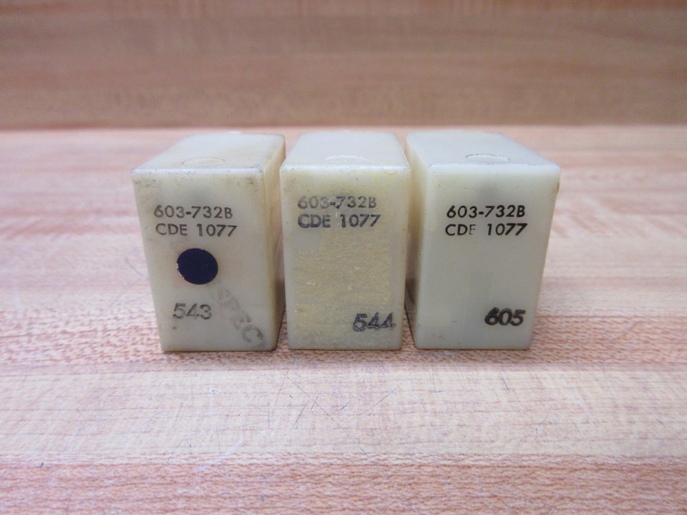 Cornell Dubilier 603-732B CDE Relay 1077