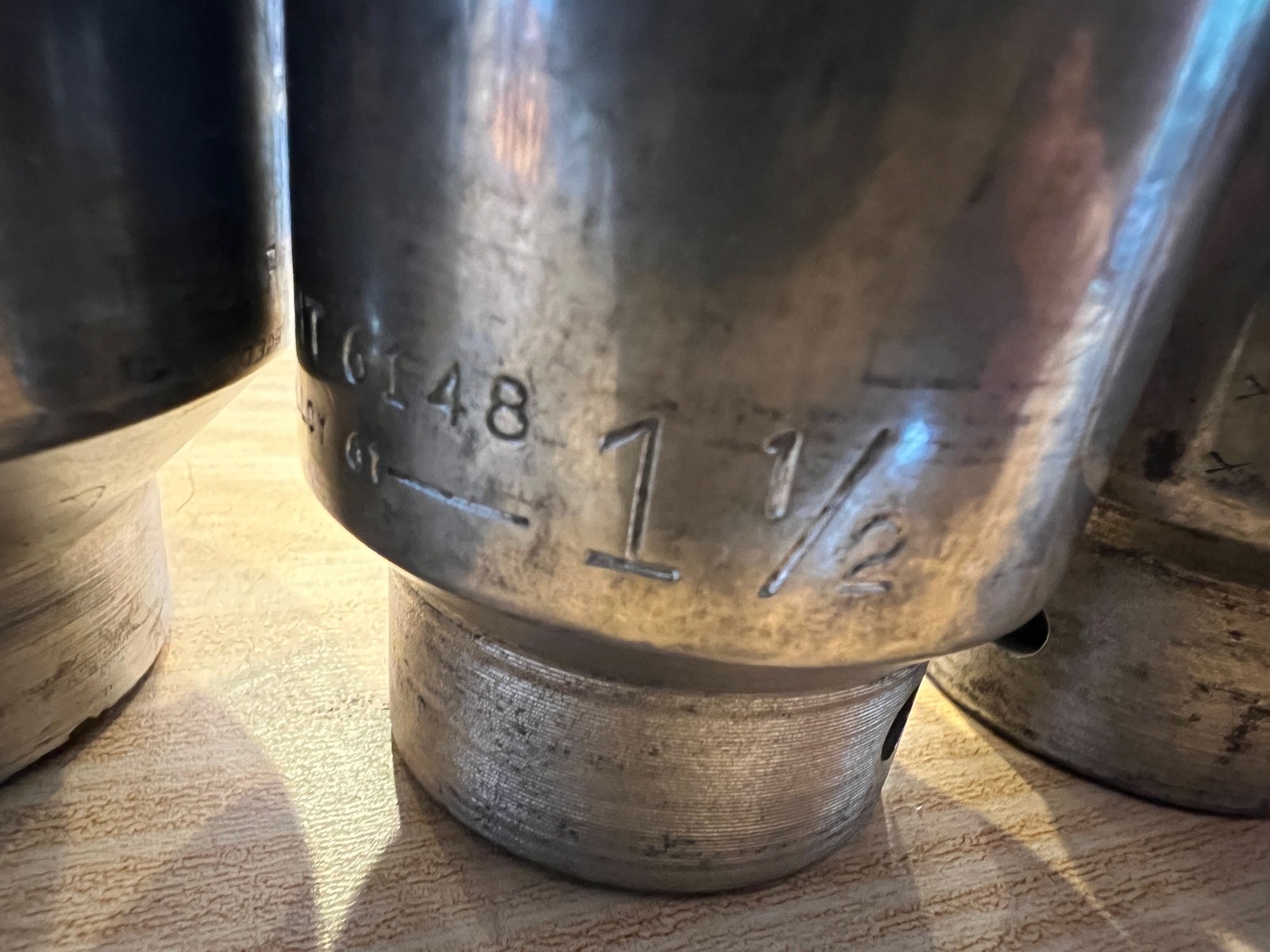 Wright Tool 3/4″ Drive 10 Pc 12‑Point SAE Socket Lot 6130 6134 6138 6144 6146 et