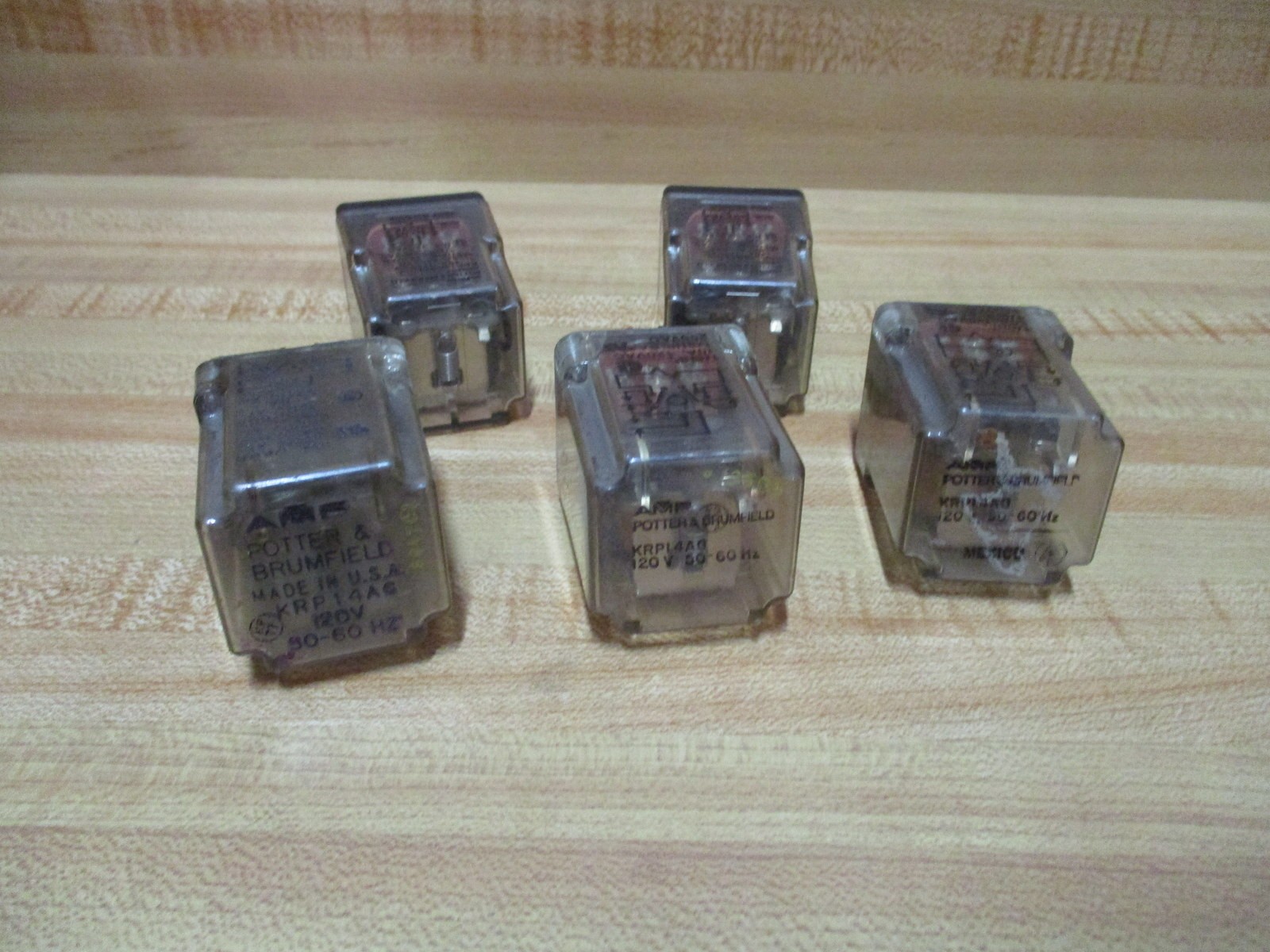 Potter & Brumfield KRP-14AG-120V AC Relay KRP-14AG-120VAC (Pack of 3)