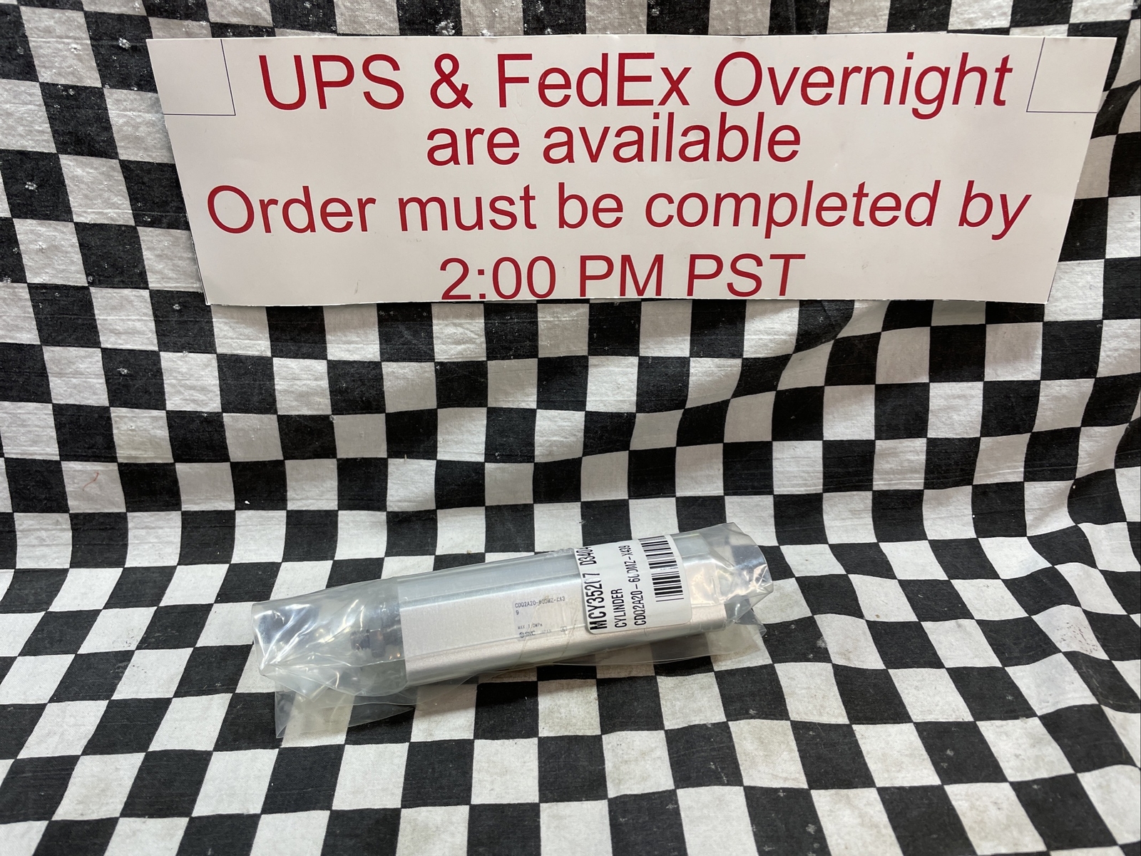 SMC CQ2-Z COMPACT CYLINDER, CDQ2A20-60DMZ-X439, SHIPSAMEDAY#1631F9