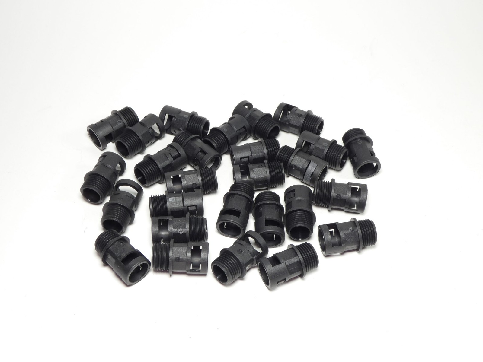 *Lot of 27* PMA ABB BVNV-N022 Male Conduit Fitting 1/2″NPT Straight Black – N…