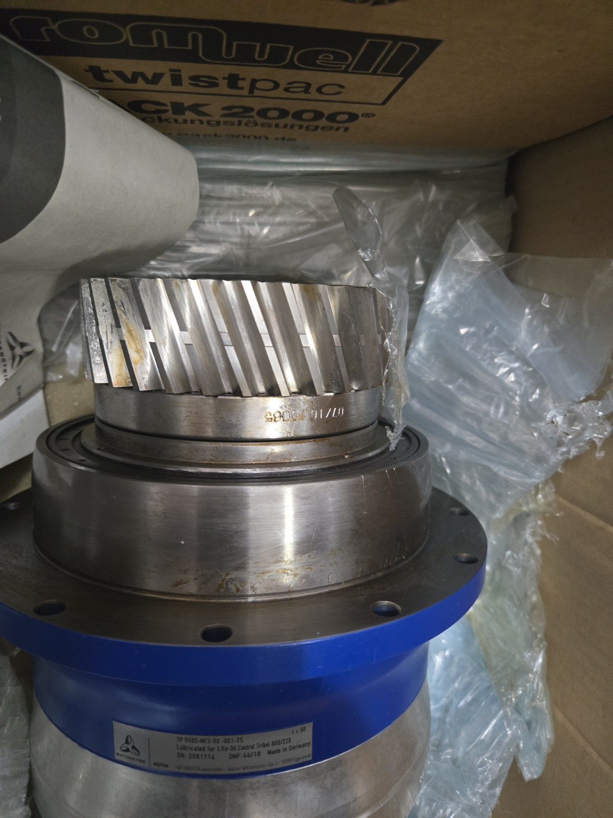 Wittenstein GEAR DRIVE GEM06187 TP+ ( Endress+Hauser) NEW