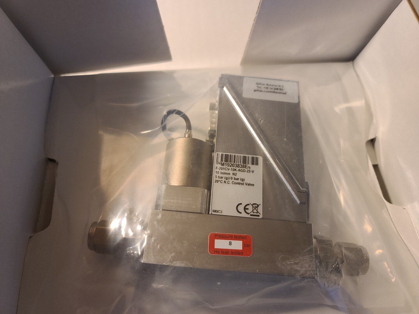 Bronkhorst F-201CV-10K-AGD-22-V Mass Flow Controller