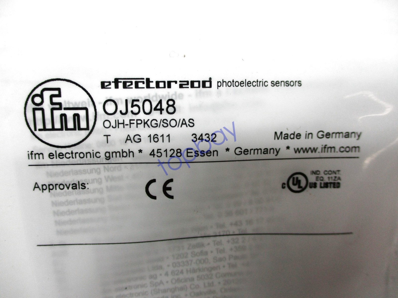 IFM EFECTOR OJ5048 NSMP