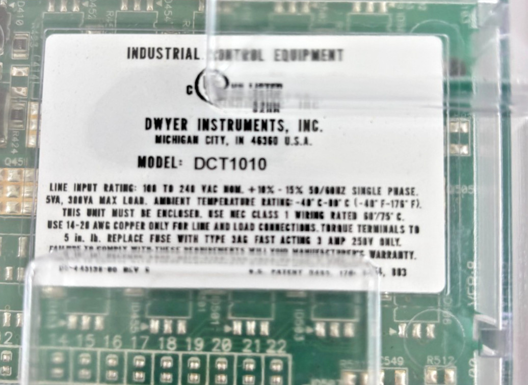 Dwyer DCT1010 Dust Collector Timer Board – Industrial Control Module