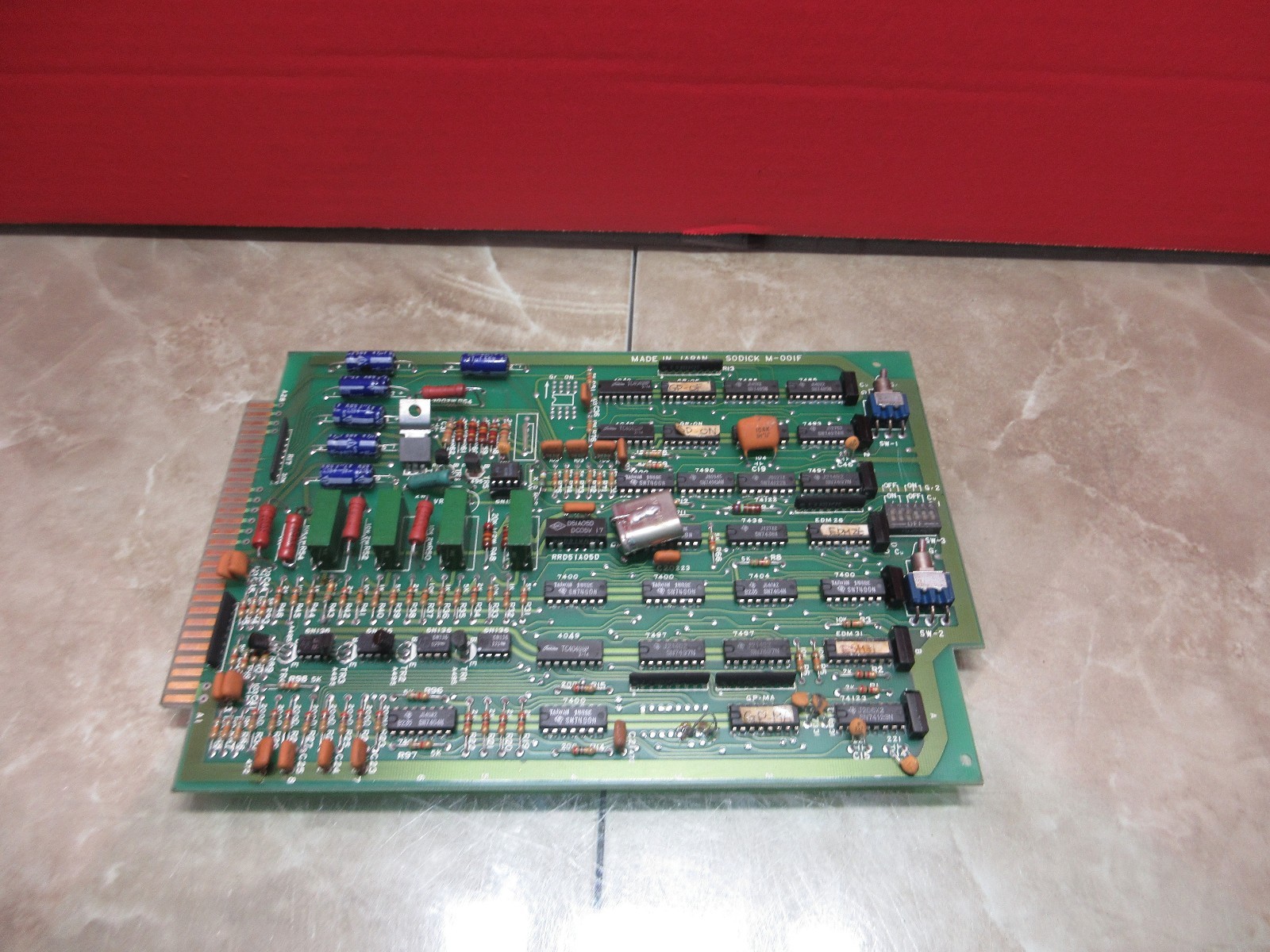 SODICK MORICOS CIRCUIT BOARD UNIT M-001F CNC EDM M-OO1F FS-30