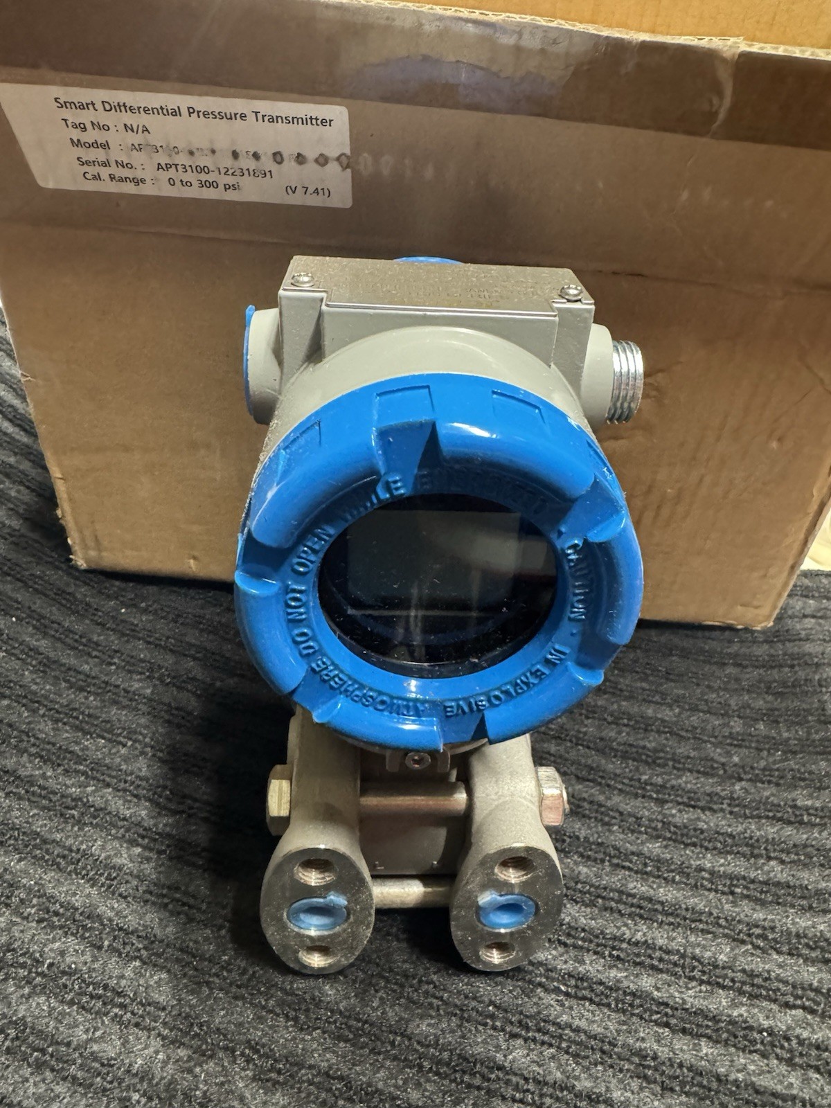Autrol APT3100 Series Smart Pressure Transmitter APT3100-D7M11F11S1-M1LP 2000psi