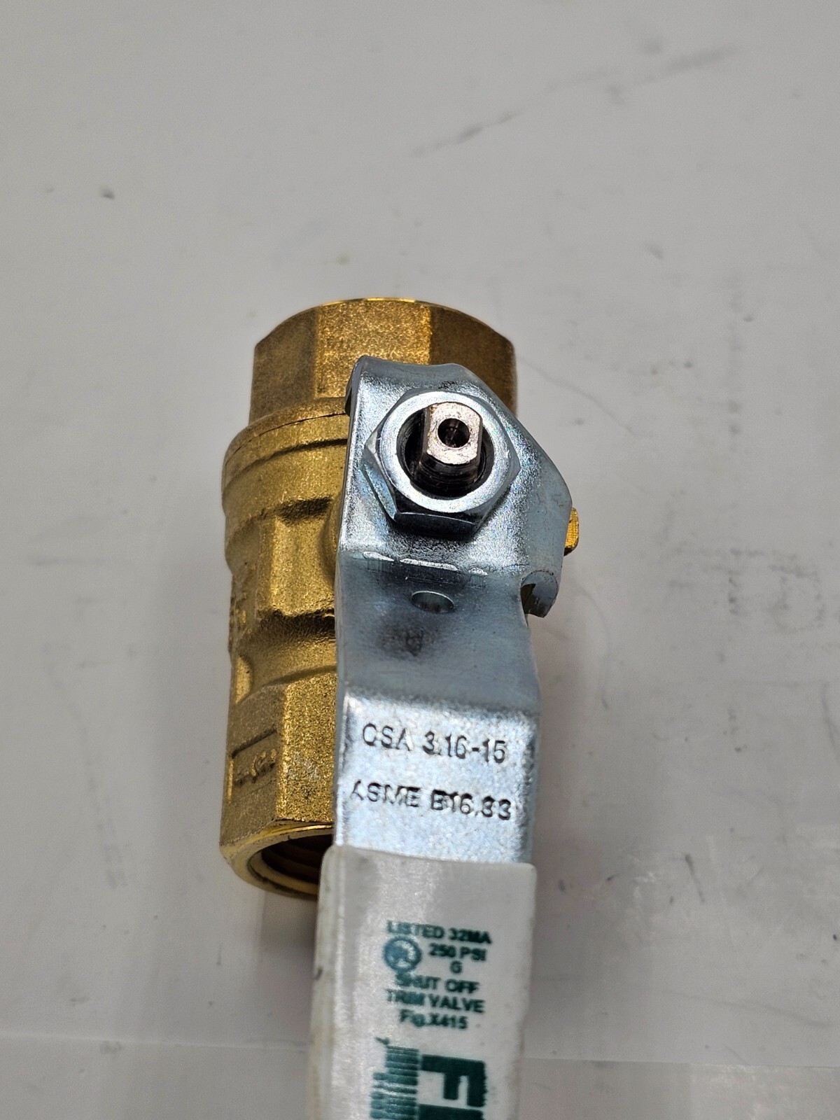 FNW Valve PN40 DN20 BRASS BALL VALVE 1/2” 125G-5G 150WSP 600WOG