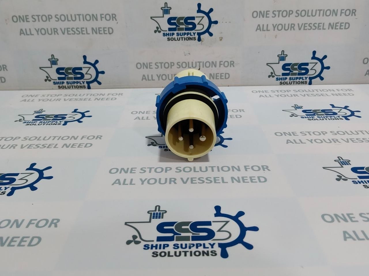 Marine W.T. Plug P12-3B 200-250VAC IP56 16/20A-9h