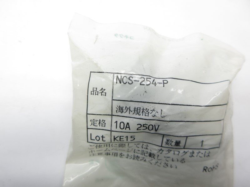 NANABOSHI NCS-254-P 250V 10A NSMP