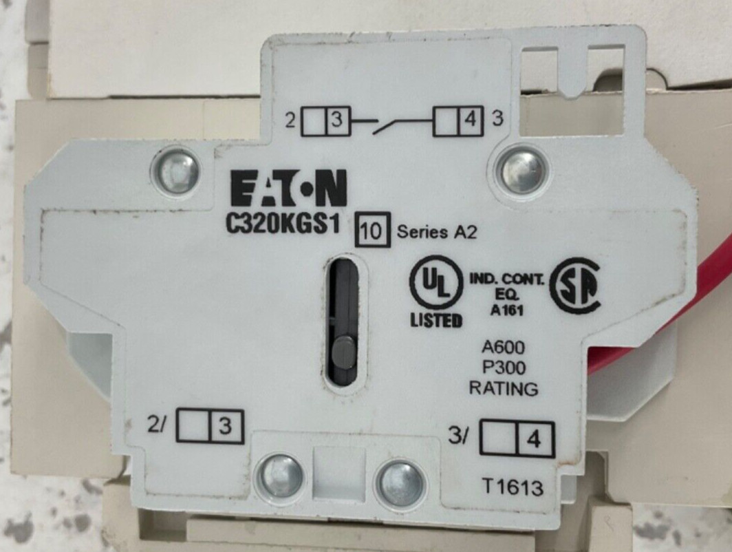 NEW EATON AN19GN0T5E005 STARTER FVNR SZ2 SS OVERLD 1-5A 24/60 COIL 1NO AUX