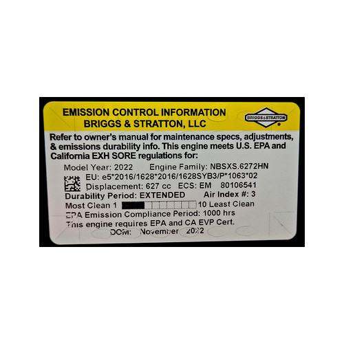 386447-NH-L250-R3 Briggs Engine 23 HP Vanguard Repower Lawnmo_ 386447-NH-L250-R3
