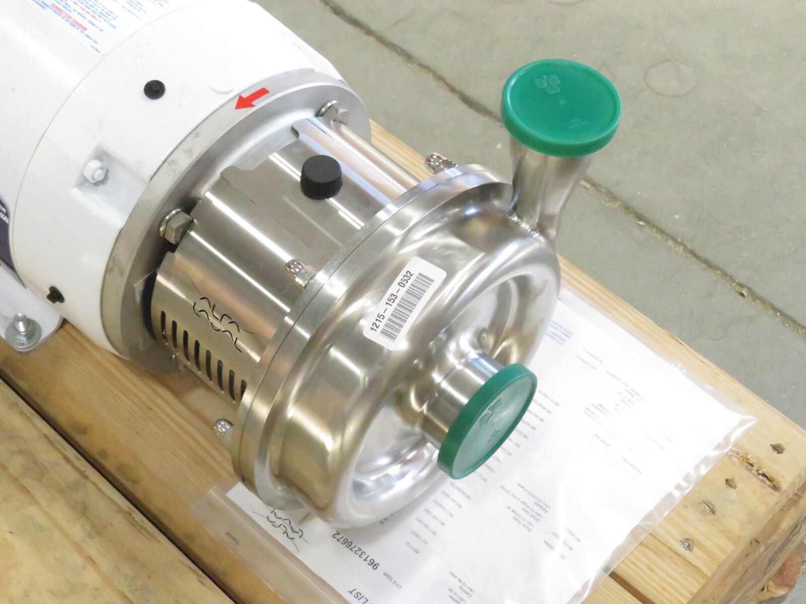 2-1/2″ X 2″ Alfa Laval LKH10M163S2EN21AAN Centrifugal Pump NEW 9613276672 10HP