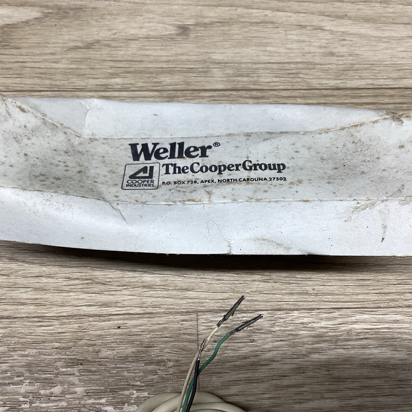 NOS WELLER THE COOPER GROUP SOLDERING WIRE PLUG #819PT151*CO