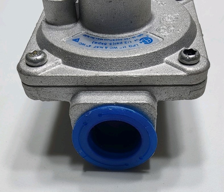 Seven-U LPG 11″ WC & Nat 4″WC 1/2 PSI (3.5kpa). 120,000BTUH Max