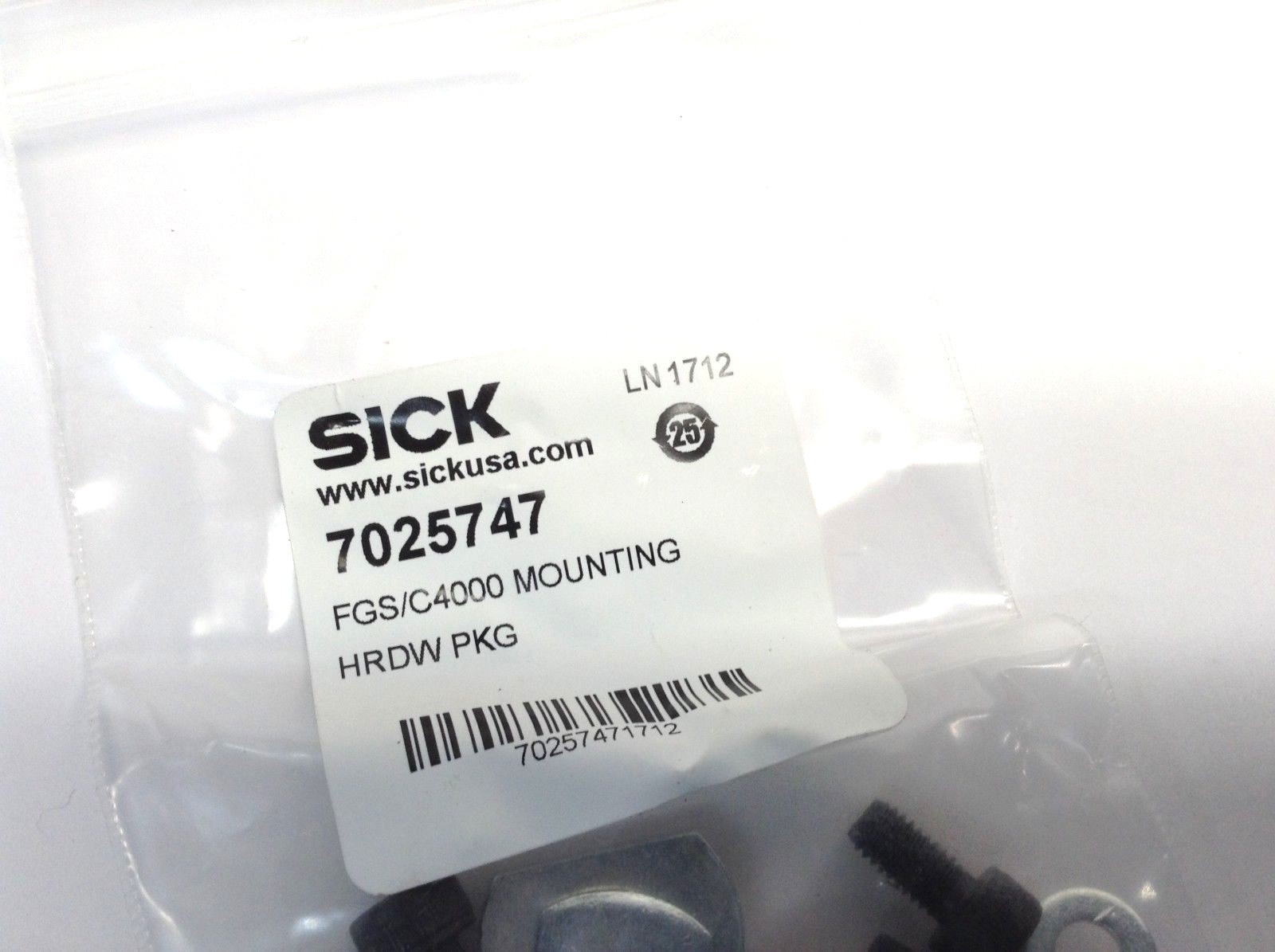 Sick 7025747 FGS/C4000 Mounting Hardware Package