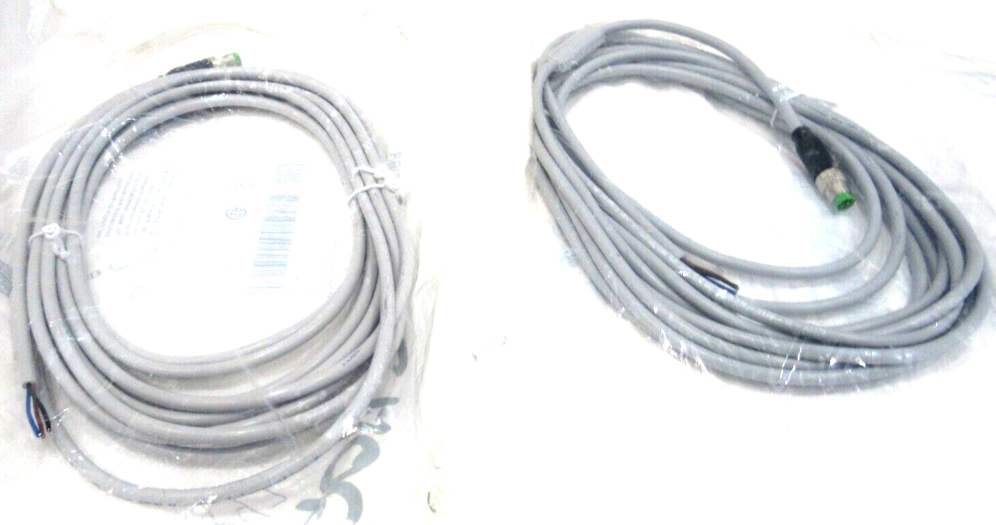 NEW MURR ELEKTRONIK 7000-08001-2100500 CONNECTION CABLE LOT OF 2