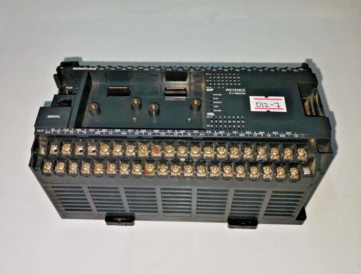 Keyence KV-N60AR KVN60AR CPU Controller Module 100-240V AC Made in Japan