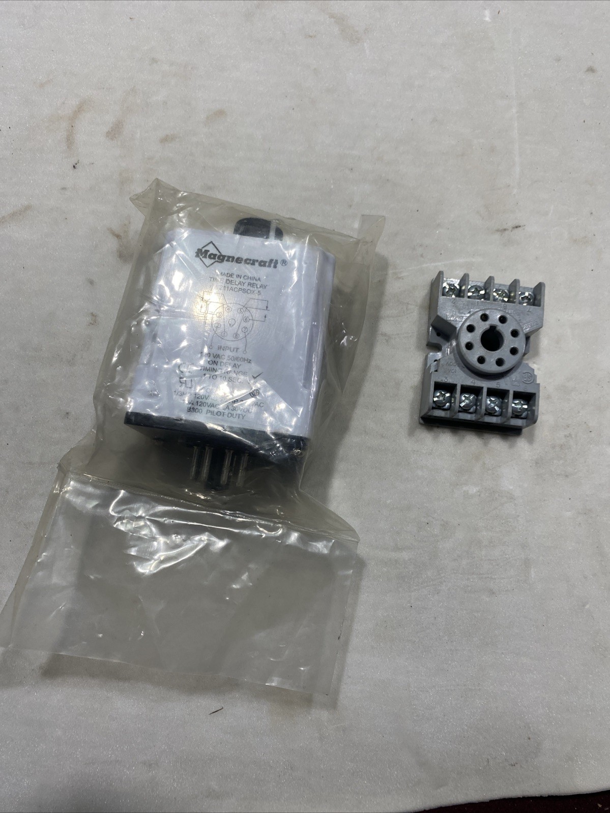 MAGNACRAFT ELECTRIC W211ACPSOX-5 SOLID STATE TIME DELAY RELAY