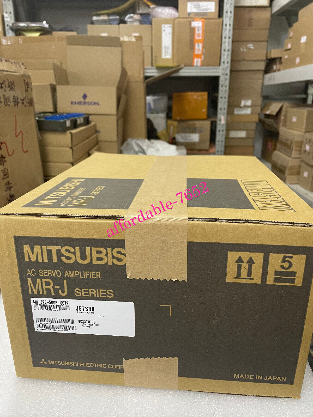 Mitsubishi servo drive MR-J2S-500B-U072 New DHL or FedEx