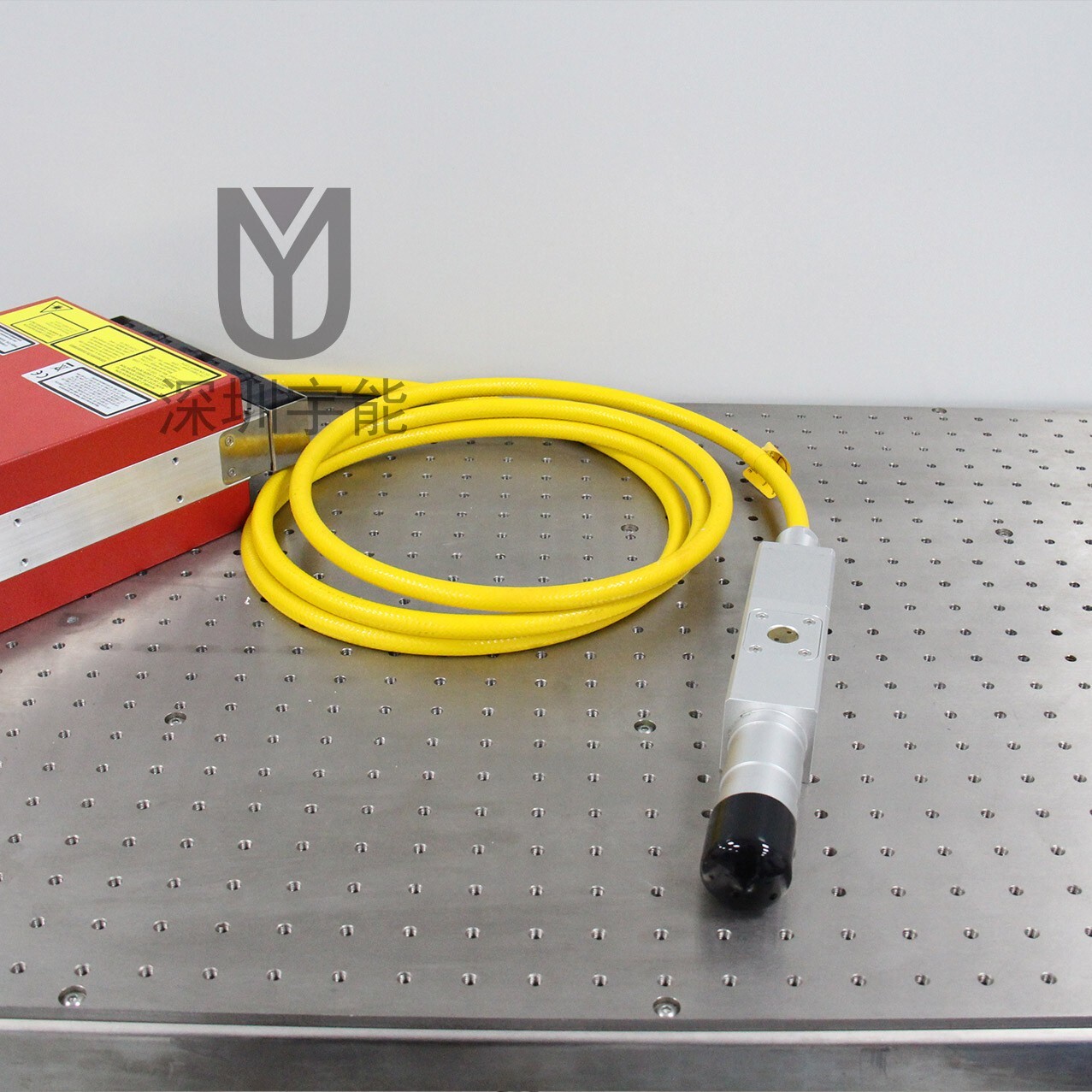 Used SPI fiber laser SP-050P-A-RM-Z-F-Y 1064nm tested ok power＞ 50W