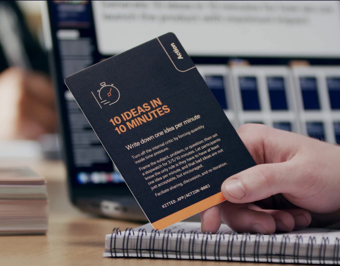Kitted Professional Development Cards Design Thinking Tools – Insights Deck 01