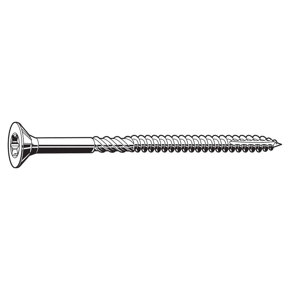 GRAINGER APPROVED U30115.016.0125 Multi Screw,#8,Flat,SS305,1.25″L,PK200 31JJ14