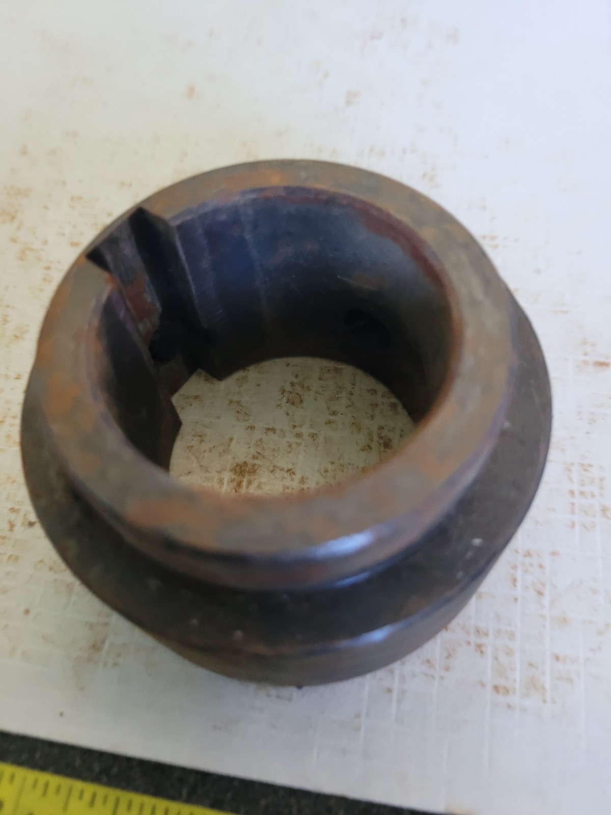 1 -1/2″ Series Weld Hub Round Bore With Keyway and Set Screws, 2-1/2 OD
