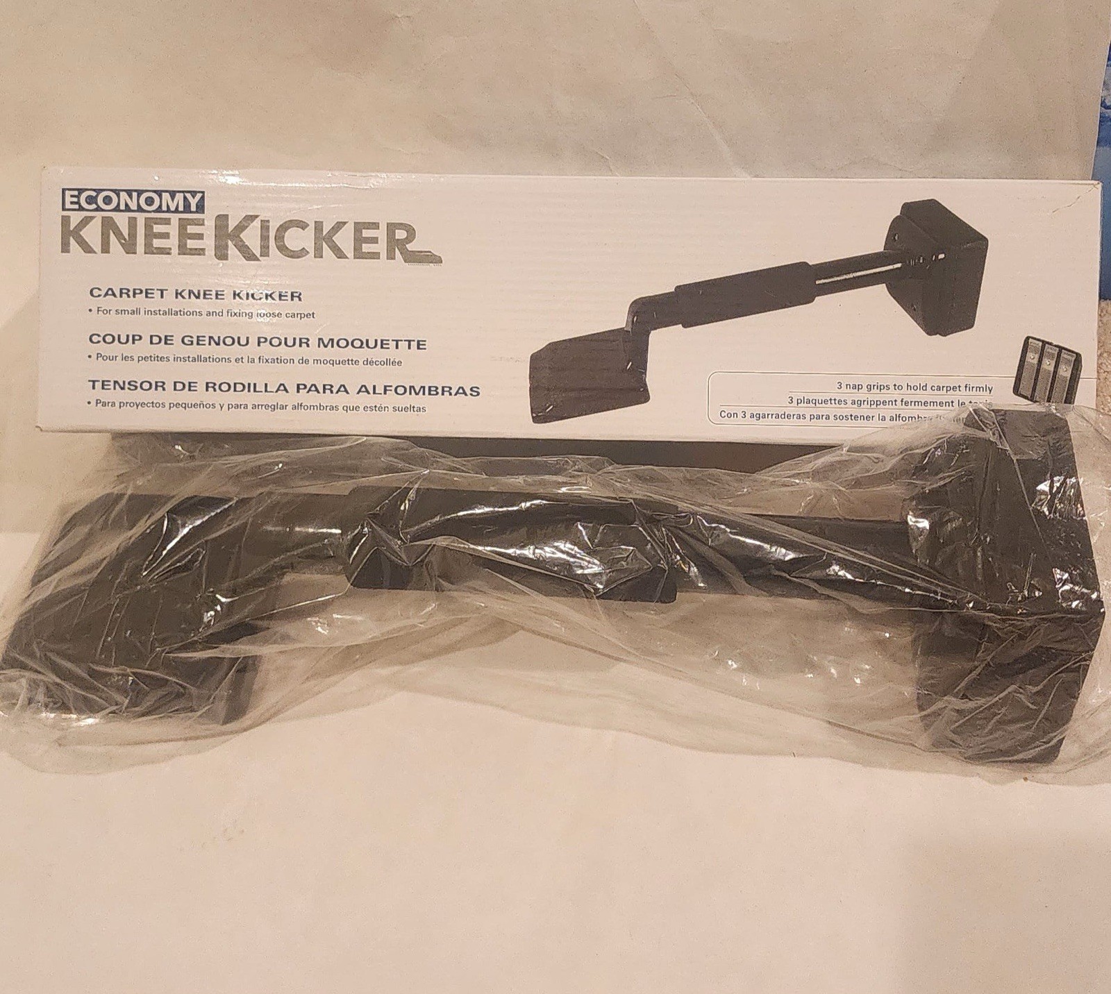 Economy KneeKicker for Carpet Repair & Installation Model #10408 New Unopened