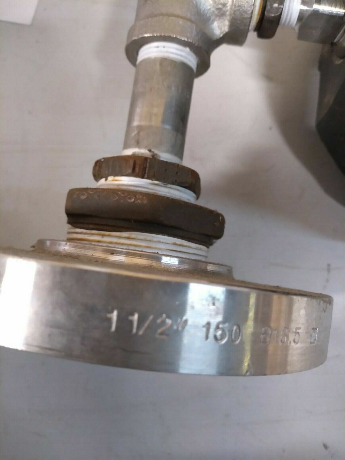 Ashcroft ASP-150 Flanged Diaphragm Seal 1-1/2 Inch A1B2 SA-182 Stainless Steel