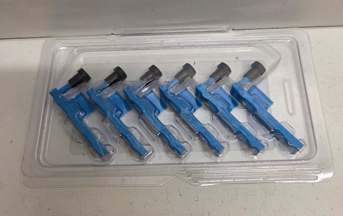 LOT OF 6 NEW IN BOX! GRAPHIC CONTROLS BLUE CHART RECORDER PENS 10557586