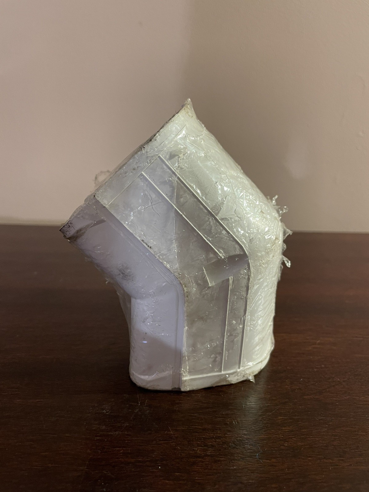 New (Other) PVC Fortress 84001 3.5″ White Cover 45 Angle Out Vertical Elbow