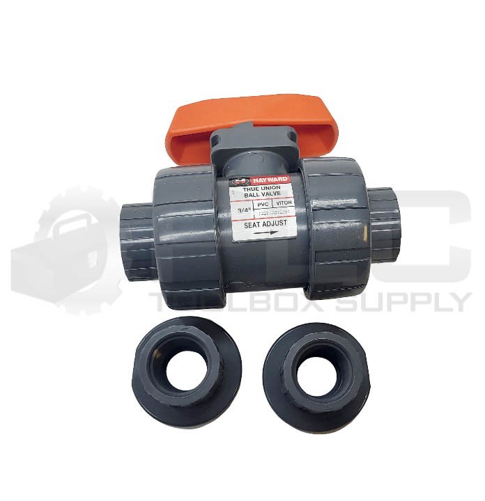 NEW HAYWARD TB1075ST TRUE UNION BALL VALVE 3/4″ *READ*