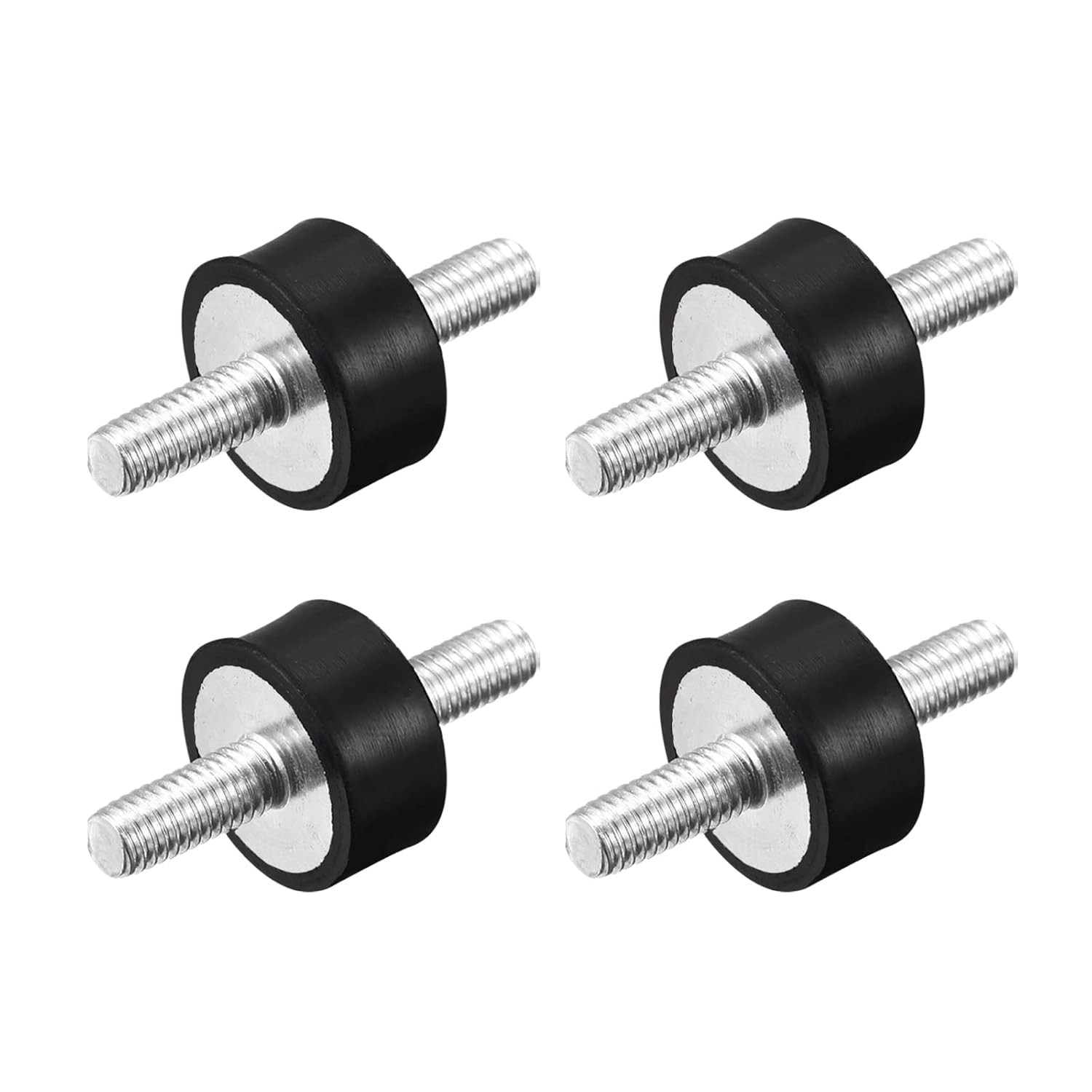 Generic Rubber Mounts 4Pcs M6X18Mm Male Vibration Isolator Shock Absorber D20Mmx