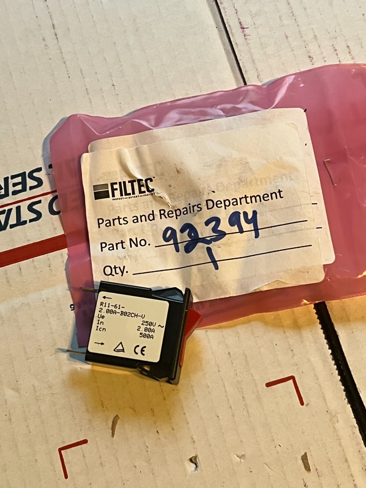 airpax r11-61-745r12a nos surplus no packaging
