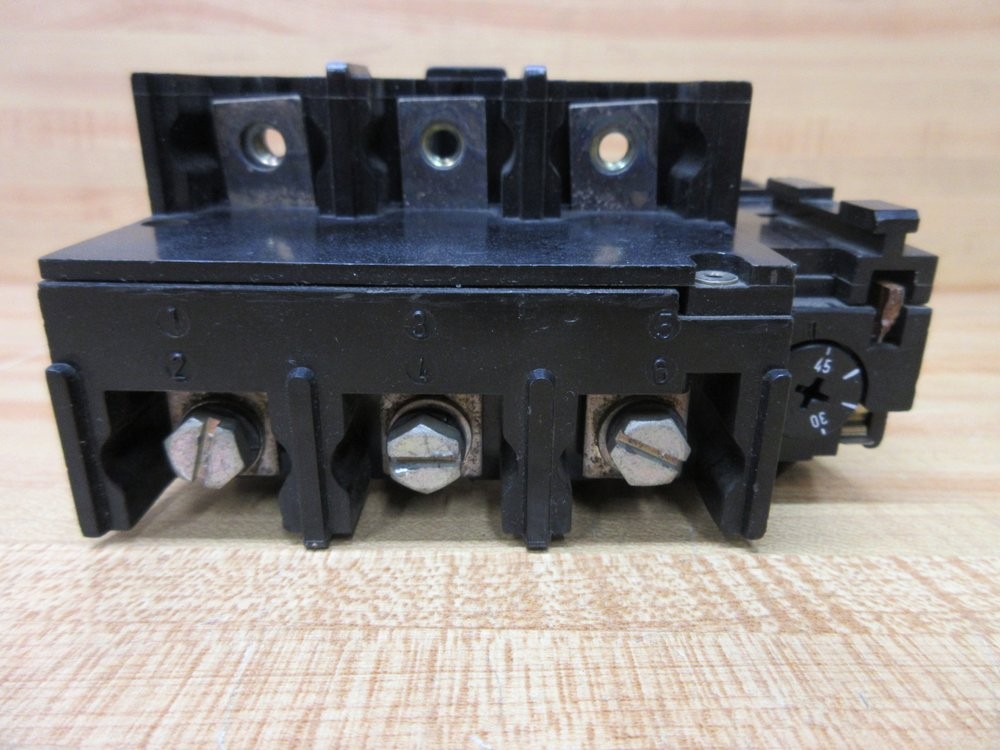 Siemens 3UA43 00-8AM Overload Relay 3AU43008AM Broken Push Button
