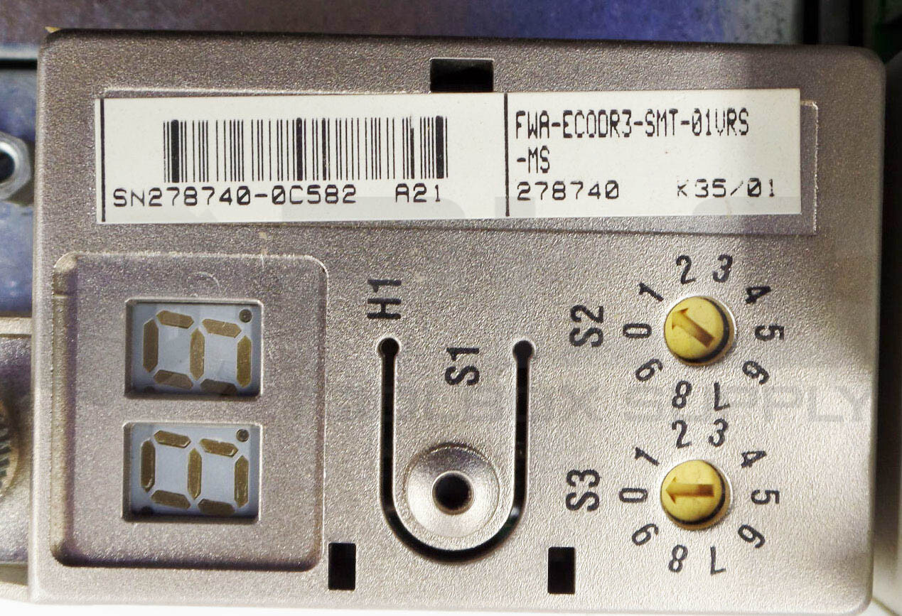 BOSCH REXROTH DKC11 3-040-7-FW SERVO DRIVE CONTROLLER ECO-DRIVE 40 AMP 3 PH