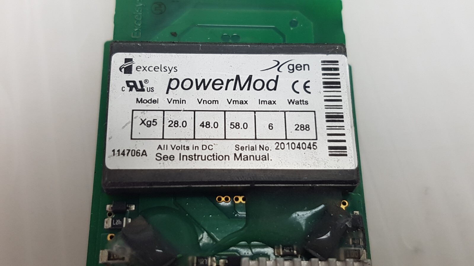 Excelsys PowerMod, Xgen Xg5