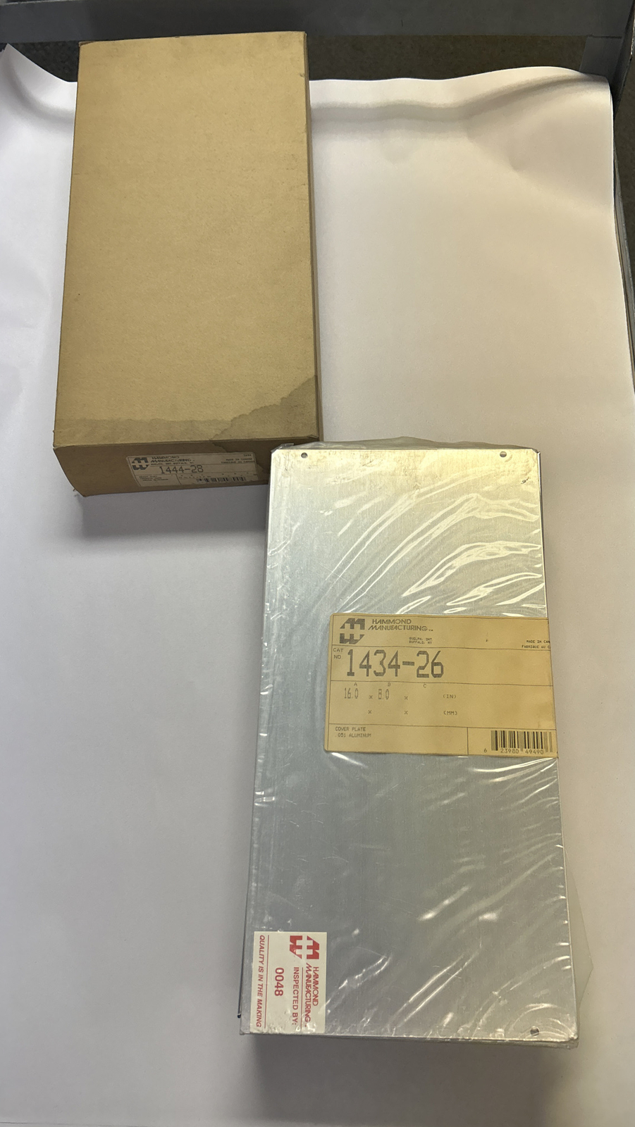 HAMMOND MANUFACTURING,1444-28,HEAVY DUTY CHASSIS CASE NEW