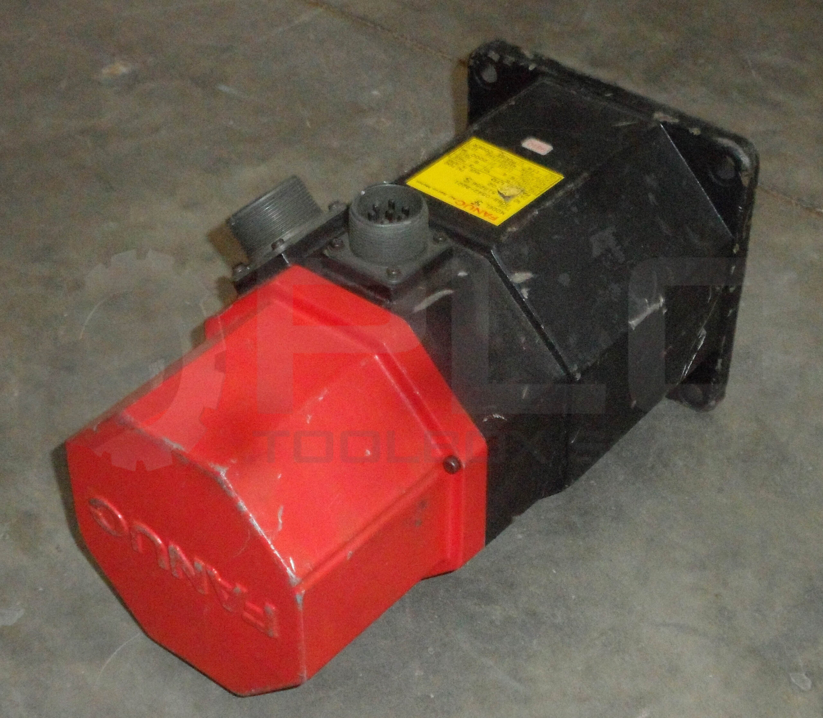 FANUC A06B-0542-B221 AC SERVO MOTOR MODEL 5F 6NM 6.4A 3PH 8P 2000RPM 114V