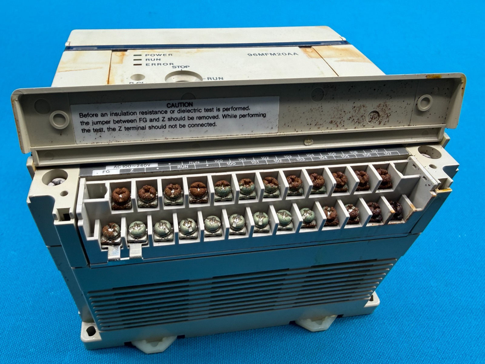 Furnas Electric 96MFM20AA 50/60HZ 100-240V Programmable Controller