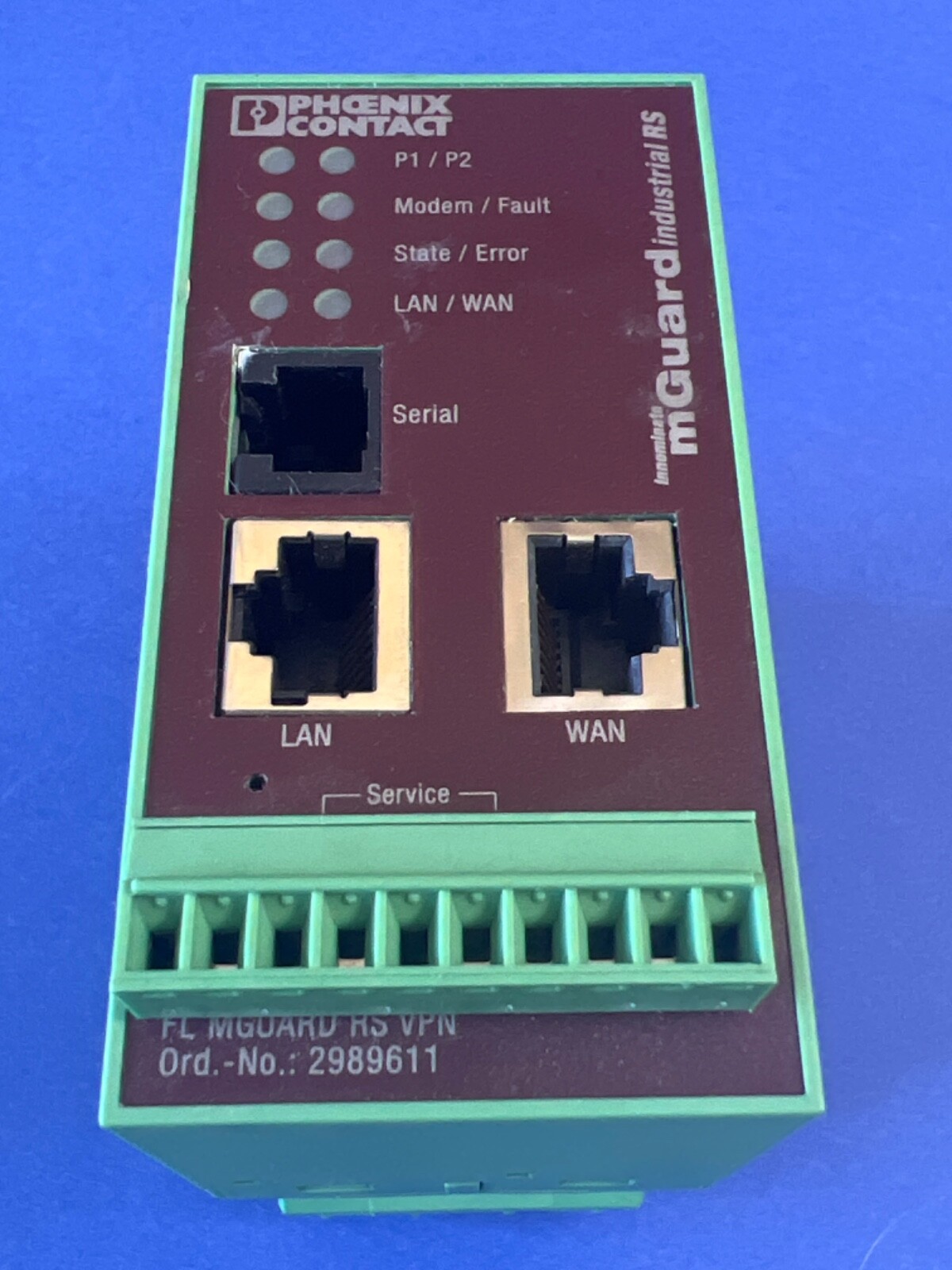 Phoenix Contact 2989611 FL MGUARD RS VPN Router Demo Tested