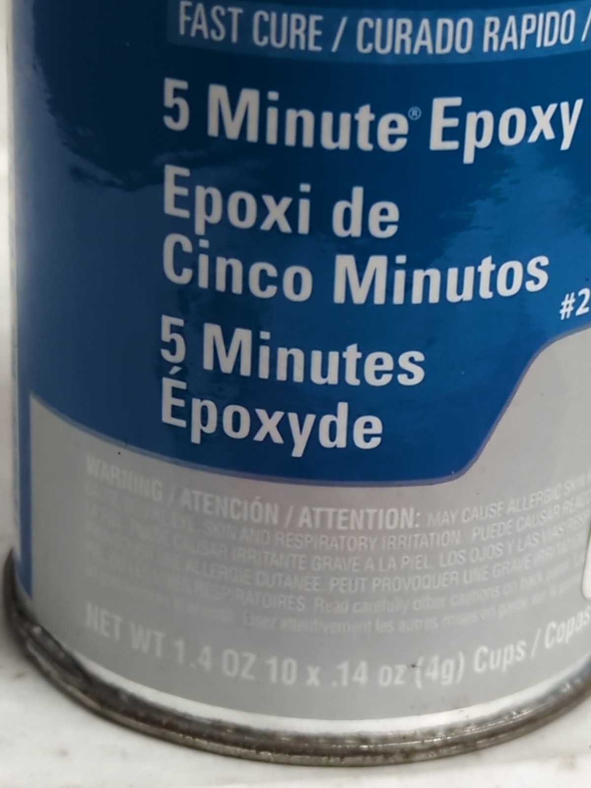PERMATEX,21425,5-MINUTE EPOXY 4GM CUPS (10 PC) NOS